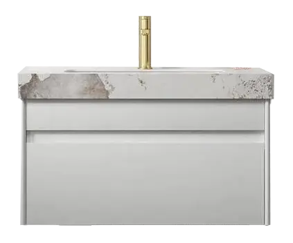 31" Sophisticated Floating Bathroom Vanity SY81708*80