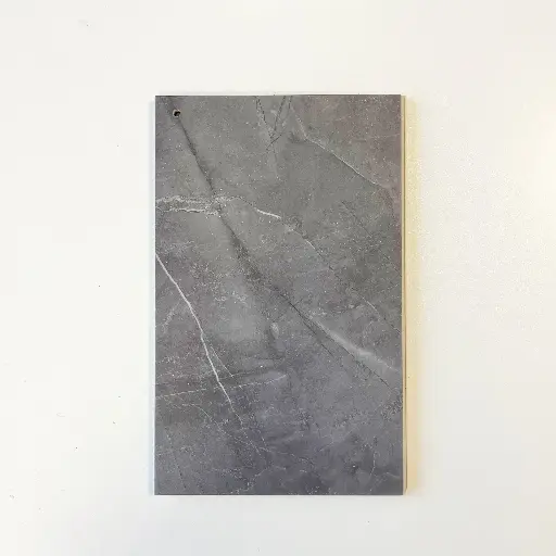 8mm Thick SPC Vinyl Flooring, Stone Look, 7"x48" - Covers 19sqft/Box