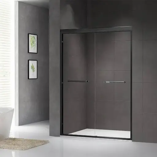 Aluminum Framed Bi Fold Shower Doors SY84222