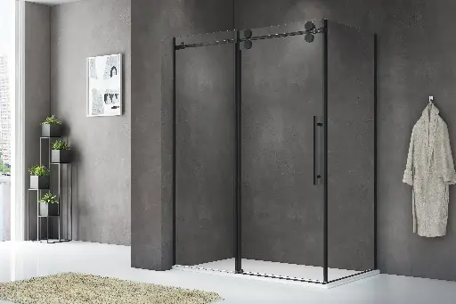 Double Rolling Sliding Glass Shower Doors SY56312