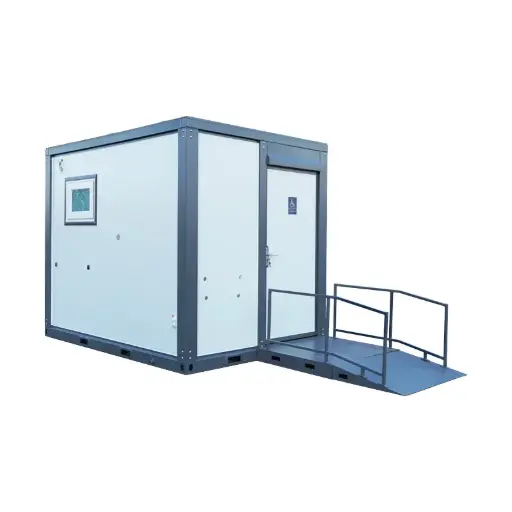 10ft Wheel Chair Toilet With Shower T8